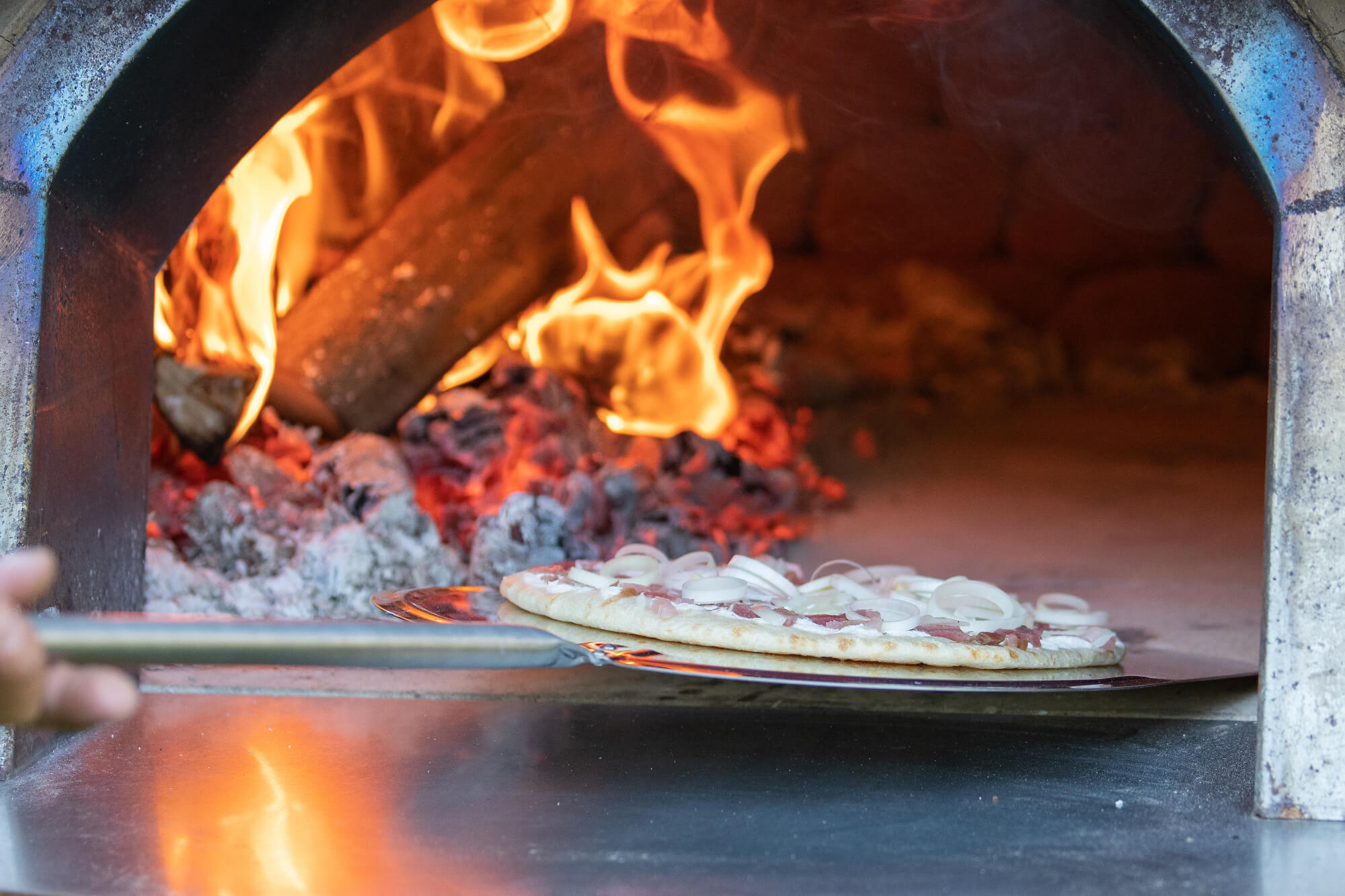 Pizza Ofen Set 5tlg. inkl. Ständer Gartenpoet