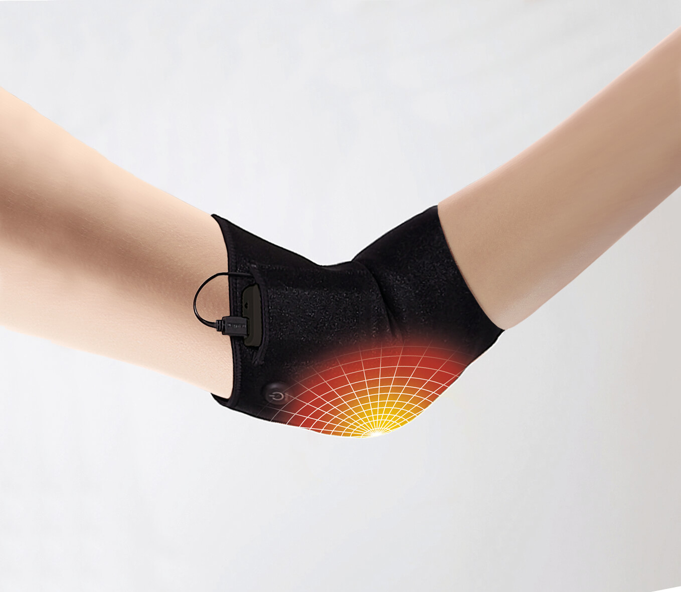 Wärmebandage Ellenbogen mit Powerbank Stylies Comfort&Care